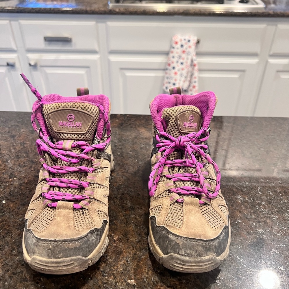 Magellan Hiking Boots - kids size 3